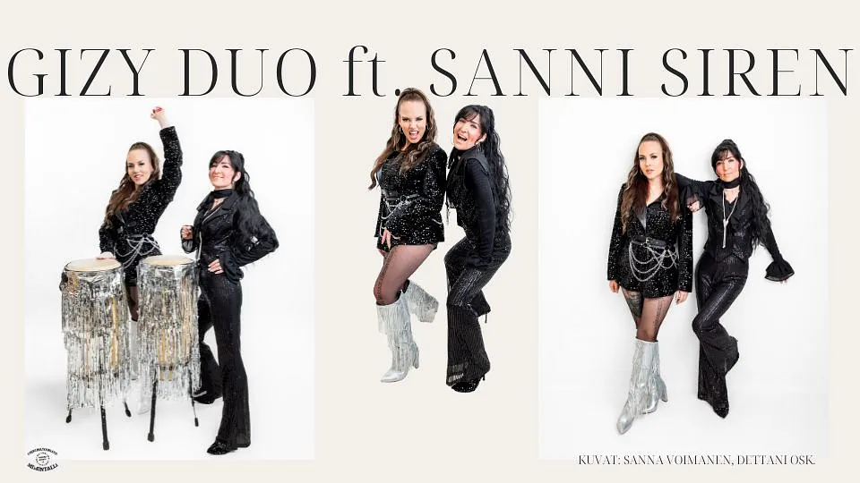 Gizy bileduo ft. Sanni Sirén perkussionisti