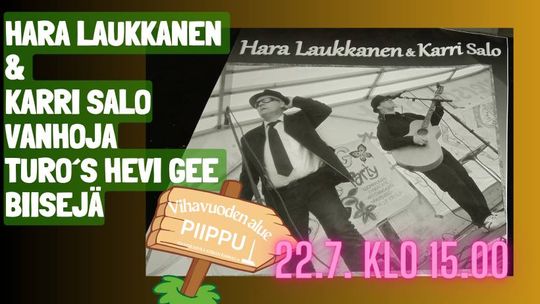 Tuo´r Hevi Gee laulaja Hara Laukkanen PIIPULLA