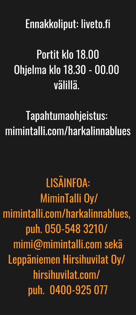 Härkälinna Blues info