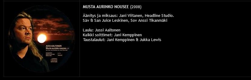 Jussi Aaltonen Musta aurinko nousee