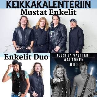 Keikkakalenteri_Mustat Enkelit_Jussi ja Valtteri Aaltonen Duo