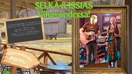 Ari Selkä Pulkkinen Vihavuodessa Piippu Terassikahvilassa 13.7.2024