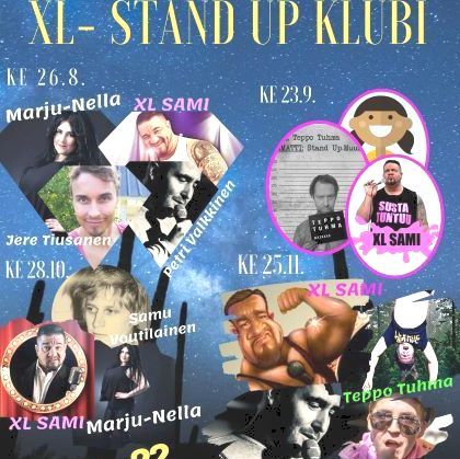 XL-Stand up Klubi