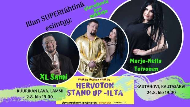 Hervoton Stand up -ilta MiminTalli Oy